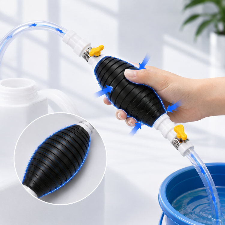 All Type Of Liquid Like Oil Fuel Water TRANSFER PUMP KIT (1.5 Meter Pipe)