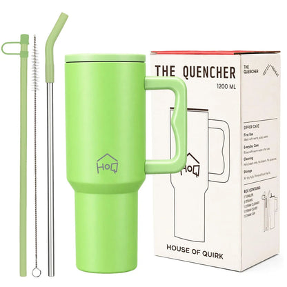 Double Wall Vacuum Insulation Stainless Steel Anti-Splash Tumbler