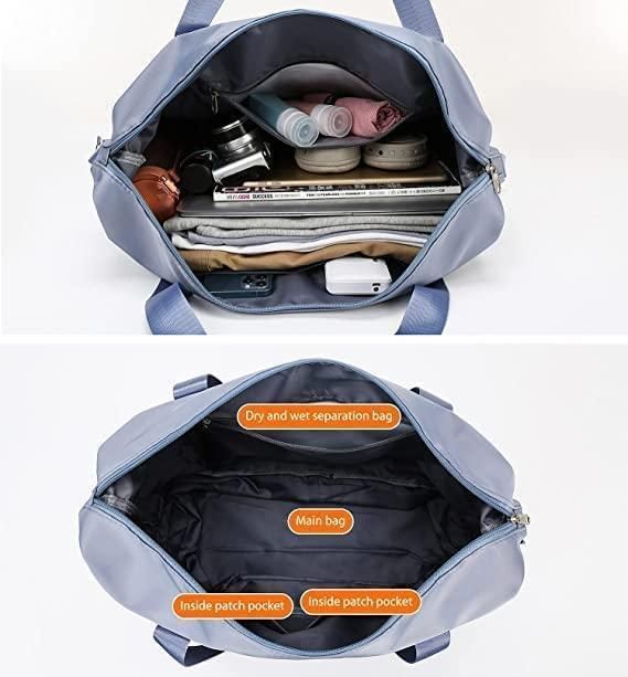 Water Proof Foldable Travel Duffel Bag With Pocket ( Buy 1 Get 1 )