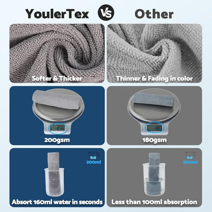Reusable Microfiber Kitchen Towel Roll (25 Sheets)