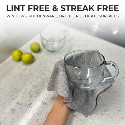 Reusable Microfiber Kitchen Towel Roll (25 Sheets)