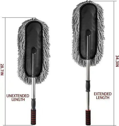 Horaa Extendable Microfiber Cleaning Brush For Car And Home Cleaning